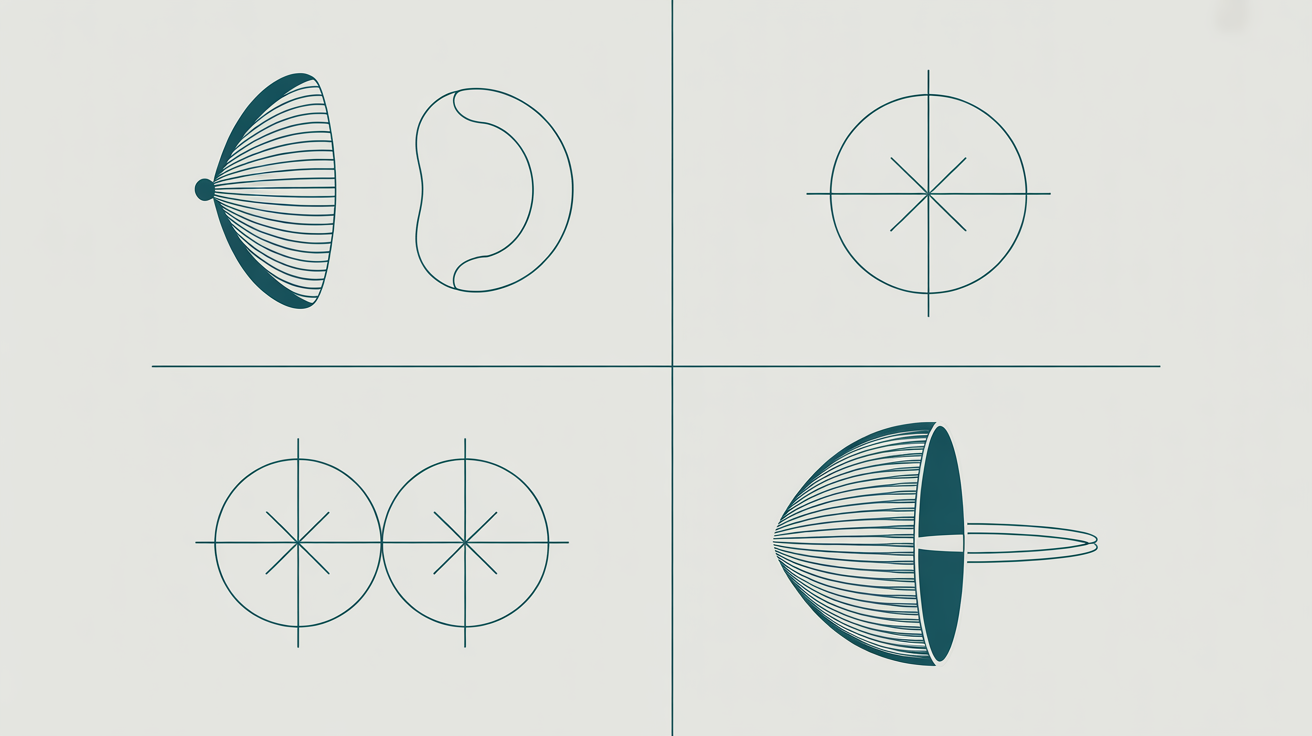 Related optical operations that convert a spectacle prescription into starting contact lens parameters: vertex, spherical equivalent, transposition, and tear lens.